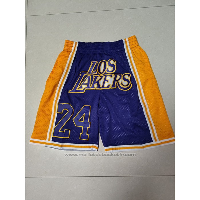 Short Los Angeles Lakers Kobe Bryant 24 Just Don Volet